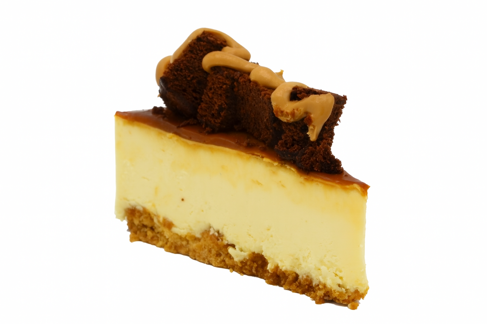 Caramel Brownie Cheesecake