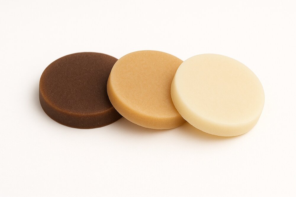 Room borstplaat mokka/chocolade/vanille