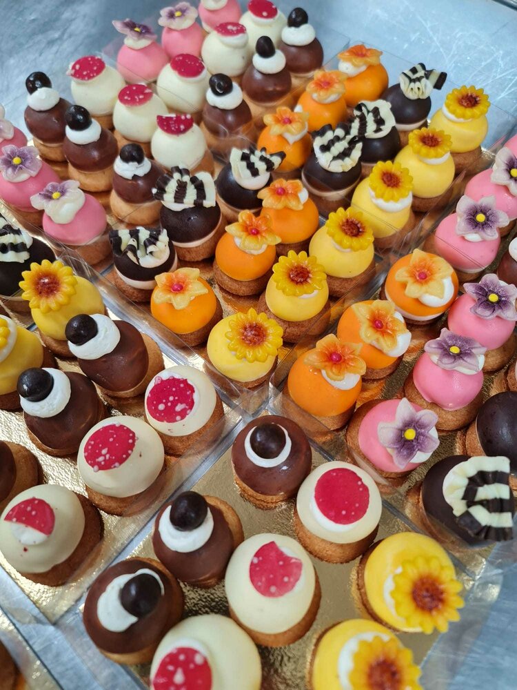 Petitfour Cr&egrave;me XL (9 stuks)