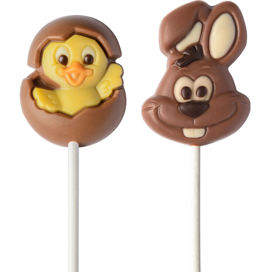 Paashaas/kuiken lolly