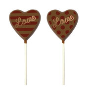 Chocolade lollie melk &quot;Love&quot;