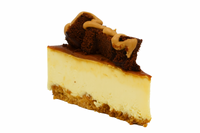 Caramel Brownie Cheesecake