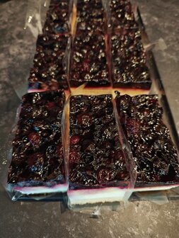 Blueberry cheese Slice