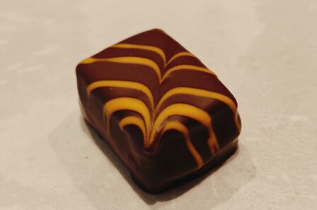 Xtra pure banaan marsepein ganache