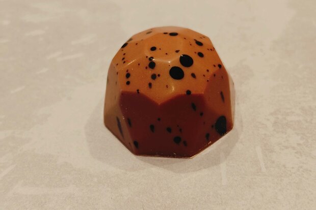 Butterscotch zeezout met biscuitstukjes