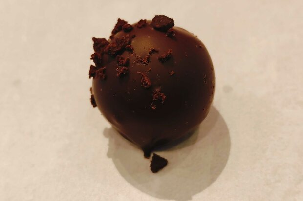 Alkmaarse kogel puur brownie cr&egrave;me