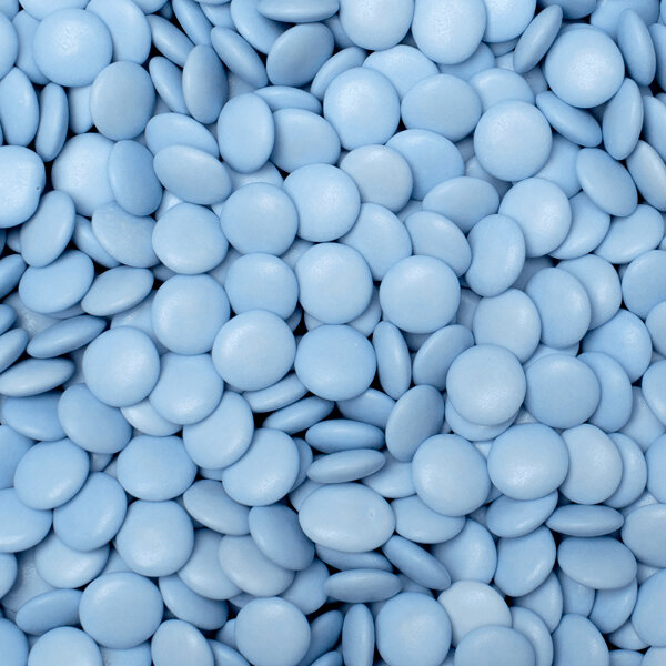 Lentilles blauw puur