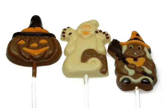 Halloween lollies chocolade
