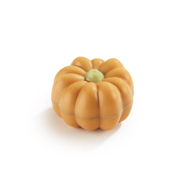 Pompoentje Luxe oranje hazelnootpralin&eacute; zakje 8 stuks